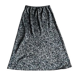 Peyton Jensen midi satin skirt